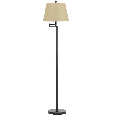 Cal Lighting 150W 3Way Andros Metal Swing Arm Fl
