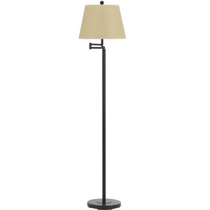 Cal Lighting 150W 3Way Andros Metal Swing Arm Fl - 1 of 2
