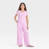 Girls' Short Sleeve Textured T-Shirt - Cat & Jack™ - 3 of 3