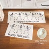 The Lakeside Collection Happy Halloween Kitchen Accent Rug or Runner - Runner - 3 of 4
