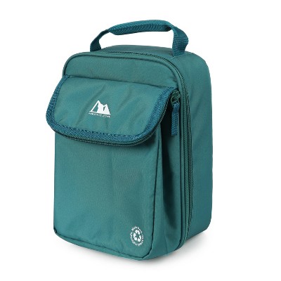 teal lunch bag