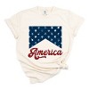 Simply Sage Market Women's America Retro Cursvie Short Sleeve Garment Dyed Tee - 2 of 4