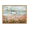 18" x 24" Sylvie Landscape 09 Beach Framed Canvas by Annie Quigley - Kate & Laurel - 2 of 4