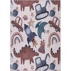 Hauteloom Libra Rainbow Washable Kids Rug - 2 of 4