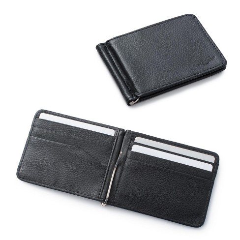 slim wallet with money clip
