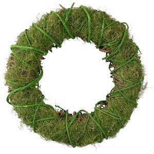 Northlight Vine and Moss Artificial Twig Wreath - 15" - 1 of 4