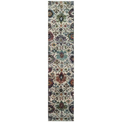 Oriental Weavers Andorra 7129A Stone/ Multi Indoor Area Rug - 2'6" x 12'