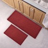 Evideco French Home Goods Woven Effect Kitchen Mats - Non-Slip, Washable, Available in Two Sizes - 4 of 4