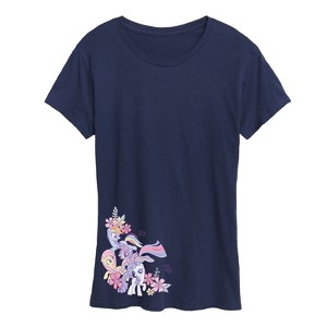 Women's - My Little Pony - Flowers Short Sleeve Graphic T-Shirt - 1 of 4