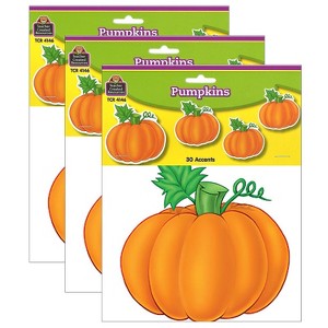 Teacher Created Resources Pumpkins Accents 30/Pack 3 Packs (TCR4146-3) - 1 of 2
