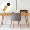 Unique Bargains PVC Non-Slip Noise Reduction Non-Marking Furniture Chair Leg Caps - 3 of 4