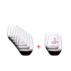 Riedel (Set of 8) 21.125 fl oz O Wine Tumbler Cabernet/Merlot Wine Glasses - 1 of 4