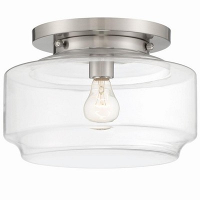 Craftmade Lighting Peri 1 - Light Flush Mount in  Brushed Polished Nickel