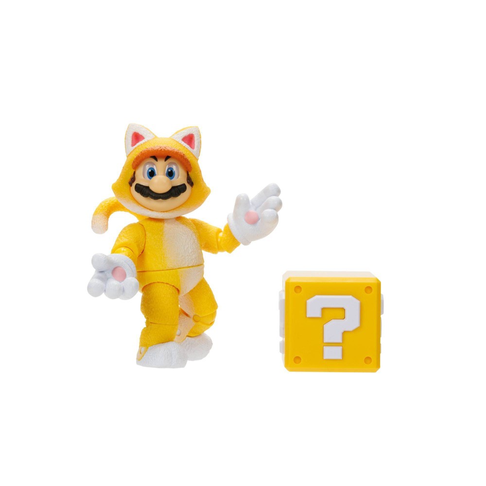 Nintendo The Super Mario Bros. Movie Cat Mario Action Figure