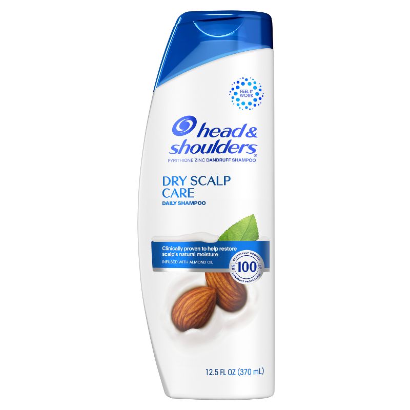 Head & Shoulders Dry Scalp Care Dandruff Shampoo with Almond Oil, 3 of 20