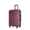 KTMBDW Luggage with Spinner Wheels & Zipper, 3-Piece Travel Suitcase ABS+PC Hardshell Luggage Set with TSA Lock (20+24+28 inch) - 2 of 4