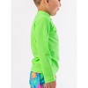 RuggedButts Boys UPF50+ Sun Protected Zipper Long Sleeve Rash Guard - 4 of 4