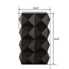 Vynxaria Vintage Style Coffee Side Table High-Quality Ash Wood and MDF Top, 220LBS Load Capacity, 3D Relief Texture, No Assembly - 4 of 4