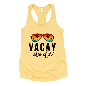 Simply Sage Market Vacay Mode Sunglasses Racerback Tank - 1 of 4