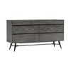 Armen Living,Makena 6 Drawer Dresser in Grey Acacia Wood - 2 of 4