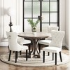WestinTrends  Velvet Upholstered Tufted Dining Chairs (Set of 4) - 2 of 4