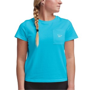 Reebok Womens Solid Basic T-Shirt - 1 of 1