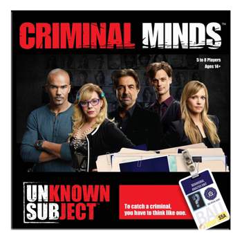 Criminal Minds UNknown SUBject Game