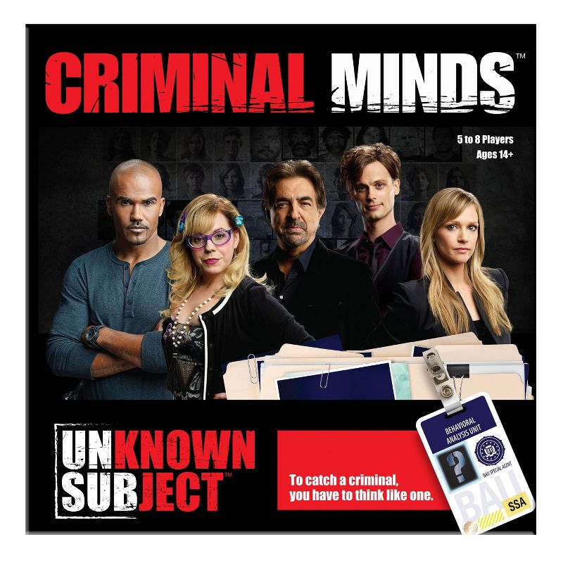 Criminal Minds UNknown SUBject Game, 1 of 8