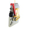 Polarx 3.5 Inch Crane W/Wrecking Ball Christmas Tree Ornament , Christmas Decor Construction Site Equipment (1PC) - 4 of 4