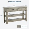 Multi-Tier Organization: Three tiers provide extra surface area for displaying decor, plants, or photos while keeping your space tidy and inviting. - 2 of 4