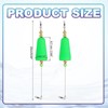 Unique Bargains Plastic Weighted Popping Corks Conical Fishing Floats Rigs 2 Pcs - 2 of 4