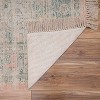 Hauteloom Adamstown Sage&Peach Cotton Rug - 4 of 4