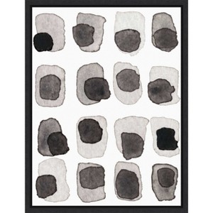 Amanti Art Grey Slate III by Nikki Galapon Canvas Wall Art Print Framed 18 x 24-in. - 1 of 4