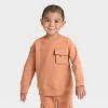 Toddler Boys' Pocket Crewneck Sweatshirt and Joggers Set - Cat & Jack™ - 3 of 4