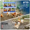 Chicken Nesting Boxes, Roll Away Nest Box for Chicken Coop, Metal Egg Laying Box with Perch & Lid Cover - 4 of 4
