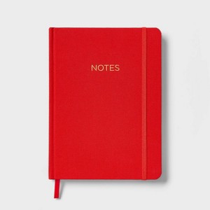 6"x8" Red Notes Journal - up&up™ - 1 of 4