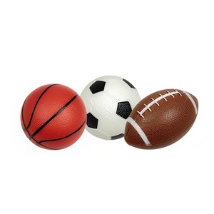Pool Central Set of 3 Pebble Textured PVC Sports Water Sports Balls - 1 of 4
