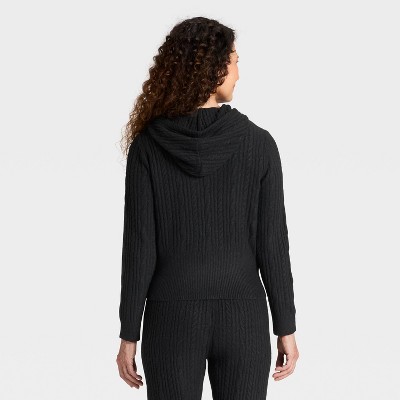 Women's Cozy Zip-Up Hoodie Cardigan - Universal Thread' - image 2