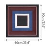 INSPIRE CHIC Women's Stripes Printed Square Satin Neck Scarves 1Pc - 3 of 4