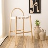 Rhyan Bar Stool - BST1204A - White/Natural - Safavieh - 2 of 4