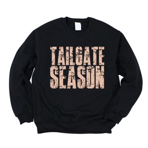Tailgate Season Block Distressed - Women's Graphic Sweatshirt - 1 of 4