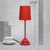 Table Lamp with Fabric Shade and Hanging Acrylic Beads - Simple Designs - 4 of 4