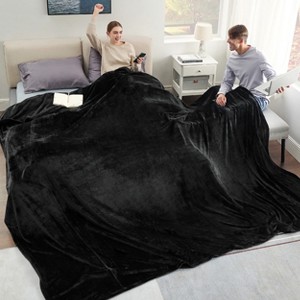 Bedsure GentleSoft Oversized King Big Blanket 120"x120" - Extra Large Soft Blankets for Bed, Sofa, Couch, Travel, Camping, Party, Giant Huge Throws - 1 of 4