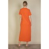 Slickblue Women's Casual Side Pocket Tee Dress, Short Sleeve Jersey Knit, Relaxed Fit, 12 Color Options, Size S-L - 4 of 4