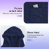 Women's Plus Size Open Front Lightweight Casual Cardigan, Fuzzy Cozy Fleece Blanket Wrap Sweaters, Wearable Blanket Woman, Gift for Her - Catalonia - 4 of 4