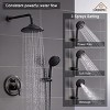 CASAINC 8" Wall Mounted Round Shower System - 4 of 4