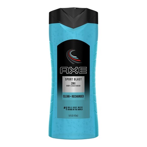 AXE Sport Blast 2 In 1 Body Wash And Shampoo - 16oz : Target