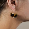 SHINE by Sterling Forever Resin Half Moon Dangle Earrings - 2 of 3