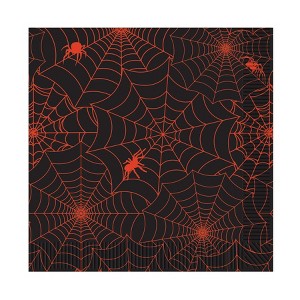 Beistle Spider Web Luncheon Napkins, (48/Pkg) Multicolored - 1 of 4