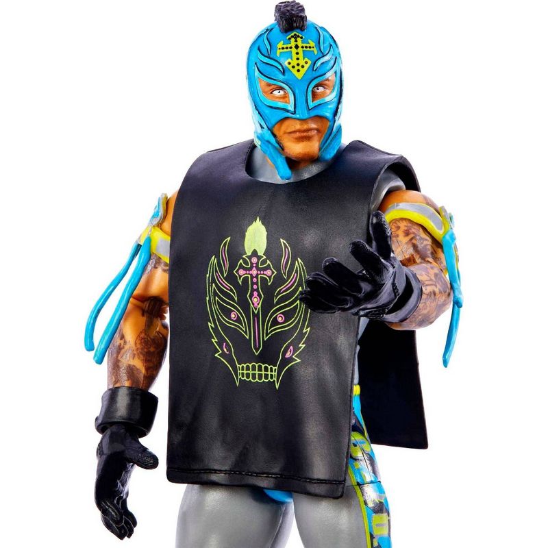 WWE Top Picks Elite Collection  Rey Mysterio Action Figure - Wave 3, 2 of 7